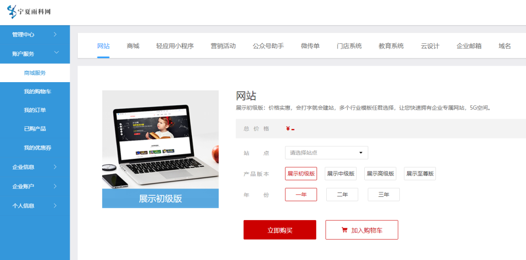 网站版本付费